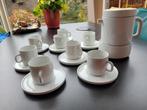 Friesland 8x kop en schotel met theepot en warmhoudonderstel, Huis en Inrichting, Ophalen of Verzenden, Zo goed als nieuw, Overige stijlen