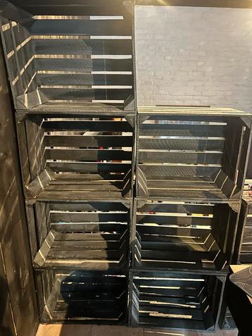 Houten Kisten - 9 stuks beschikbaar voor biedingen