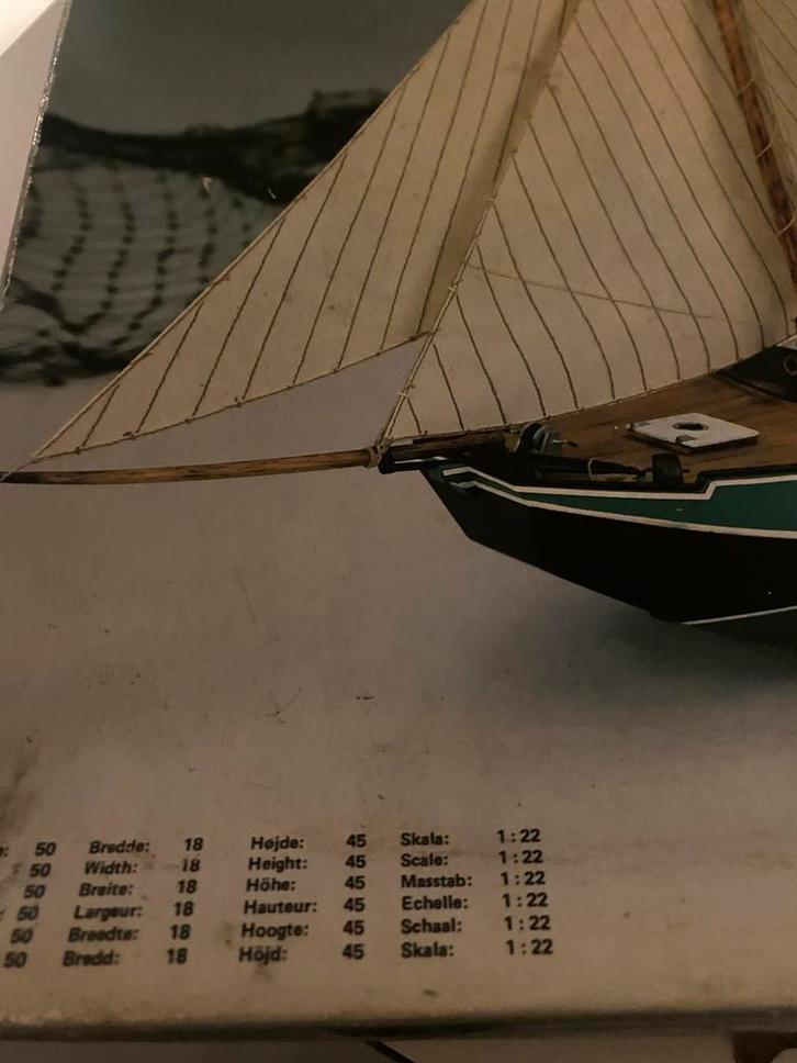 Billing Boats Zeeschouw NR. 532 Modelbouw, Hobby en Vrije tijd, Modelbouw | Boten en Schepen, Gebruikt, 1:32 tot 1:50, Overige merken