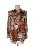 Reiss blouse S, Bruin, Verzenden, Zo goed als nieuw, Maat 36 (S)