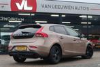 Volvo V40 1.6 T4 Kinetic | Navigatie | Trekhaak | APK 05-09-, Stof, Gebruikt, Zwart, Bruin