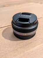 Panasonic Lumix G H-H014 | 14mm f/2.5 MFT lens + zonnekap, Audio, Tv en Foto, Fotografie | Lenzen en Objectieven, Ophalen of Verzenden