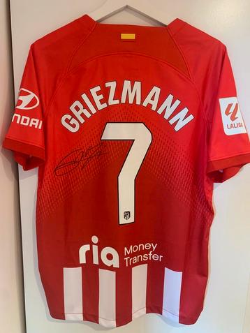 Gesigneerd Griezmann shirt Atletico Madrid beschikbaar voor biedingen