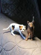 Schleich katten, Ophalen of Verzenden, Zo goed als nieuw, Hond of Kat, Beeldje of Figuurtje