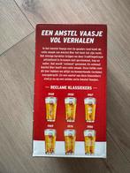 Amstel bier glazen - Reclame klassiekers, Verzamelen, Ophalen of Verzenden, Nieuw, Bierglas