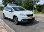 Peugeot 2008 1.2 VTI 60KW/82PK 2014 Wit 138382 KM NAP, Auto's, Voorwielaandrijving, Stof, Parkeersensor, Zwart