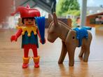 Vintage playmobil hofnar met ezel, Ophalen, Gebruikt