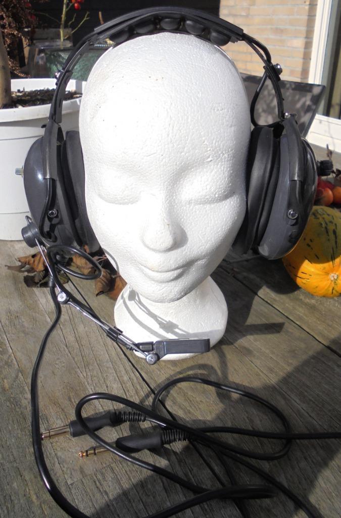 Pilotenheadset voor vliegeniers Aviation Comm Model AC--400S, Audio, Tv en Foto, Koptelefoons, Gebruikt, Overige merken, Ophalen of Verzenden