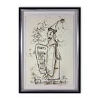 Uniek schilderij van Guy Olivier- 55 x 75 cm, Ophalen of Verzenden