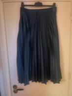 Glanzende blauwe plissérok Zara, maat M, Maat 38/40 (M), Blauw, Zara, Ophalen of Verzenden