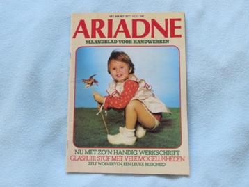 Vintage Ariadne maart 1977, ook nu weer leuk handwerken beschikbaar voor biedingen