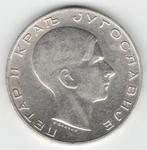25-2260 Yugoslavie 50 dinar 1938, Verzenden, Overige landen, Losse munt, Zilver