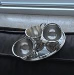 Douwe Egberts Roomstel, Antiek en Kunst, Antiek | Goud en Zilver, Ophalen of Verzenden, Zilver