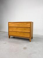 Vintage Amerikaanse Mid-Century Ladekast Conant Ball, Ophalen, 100 tot 150 cm, Zo goed als nieuw, 3 of 4 laden