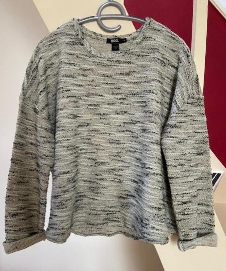 BDG - Gemeleerd grijze trui, Kleding | Dames, Truien en Vesten, Zo goed als nieuw, Maat 38/40 (M), Grijs, Ophalen of Verzenden