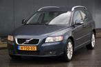 Volvo V50 2.5 T5 AWD Summum Xenon/Leer/Navigatie/Parkeersens, Auto's, Volvo, Euro 5, 700 kg, Blauw, 2521 cc