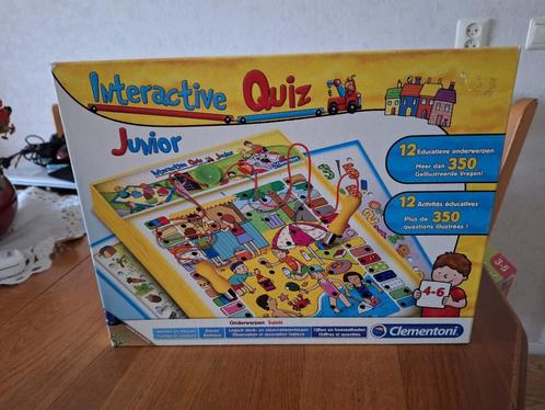 Clementoni Interactive Quiz Junior nieuw, Kinderen en Baby's, Speelgoed | Educatief en Creatief, Nieuw, Elektronica, Met licht