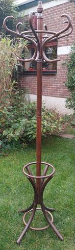 Bruine  staande kapstok, Huis en Inrichting, Ophalen of Verzenden, Hout, Staande kapstok, 150 tot 200 cm