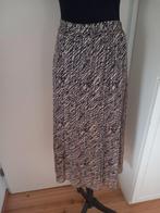 Beige zwart panterprint rok, Kleding | Dames, Rokken, Beige, Ophalen of Verzenden, Zo goed als nieuw, Maat 36 (S)