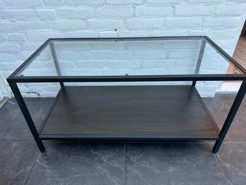 IKEA VITTSJÖ salontafel glas/metaal – €20 beschikbaar voor biedingen