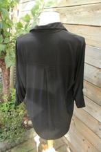 Tuniek zwart Magna mt XL knoop Vaste prijs AANBIEDING, Kleding | Dames, Blouses en Tunieken, Zwart, Maat 46/48 (XL) of groter