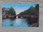 Antieke ansichtkaart Overbrugging Keizersgracht, Verzamelen, Ansichtkaarten | Nederland, Ophalen of Verzenden, 1920 tot 1940, Gelopen