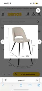 4 Xenos Eetkamerstoelen, Overige kleuren, Ophalen of Verzenden, Zo goed als nieuw, Vier