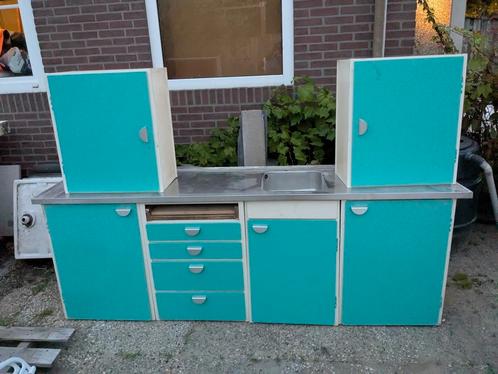 Piet Zwart keukenblok ophalen in Venray, Huis en Inrichting, Keuken | Keukenelementen, Gebruikt, Minder dan 100 cm, 200 cm of meer