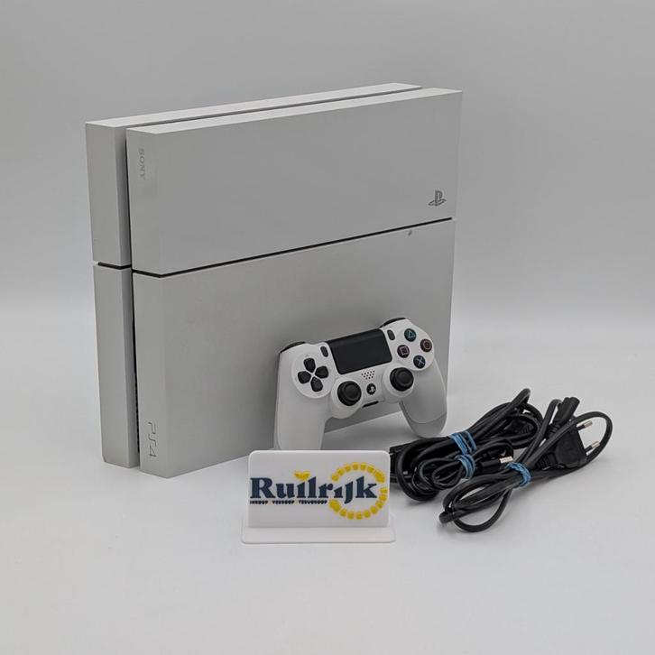 Sony Playstation 4 500Gb Wit - Nette staat, Spelcomputers en Games, Spelcomputers | Sony PlayStation 4, Zo goed als nieuw