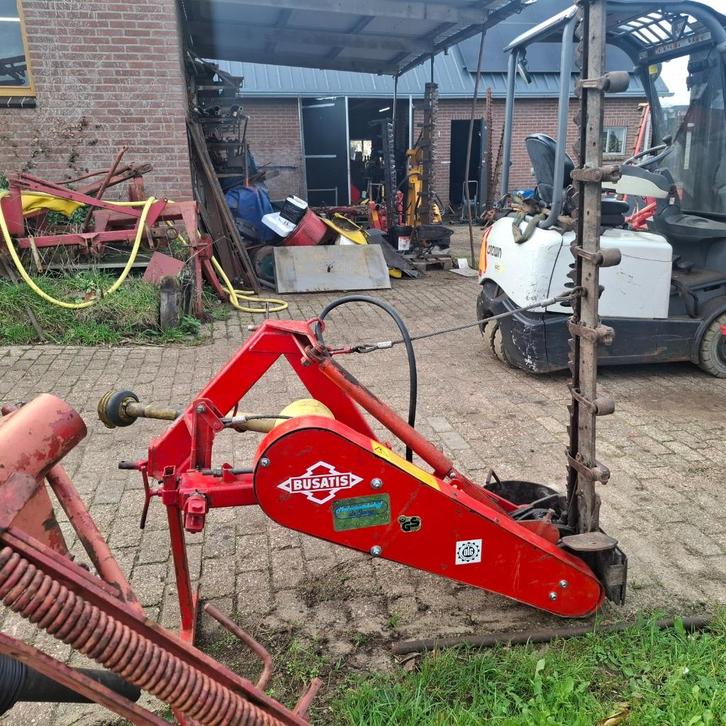 Busatis 1205 1102 en Enorossi dubbele messenbalk PZ 185, Zakelijke goederen, Agrarisch | Werktuigen, Akkerbouw, Bollenteelt, Boomteelt