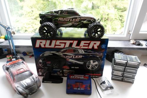 Traxxas Rustler 2WD Brushless set, Hobby en Vrije tijd, Modelbouw | Radiografisch | Auto's, Gebruikt, Auto offroad, Elektro, Schaal 1:10