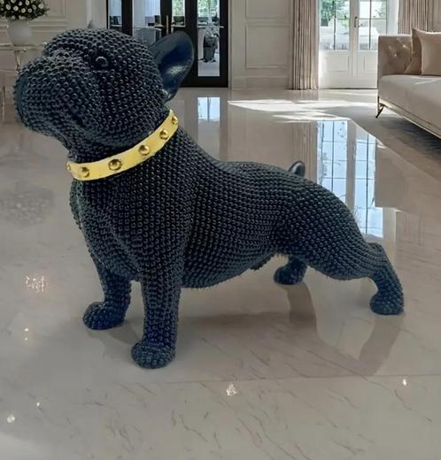 Unieke Decoratieve Bulldog Beeld – Eyecatcher, Verzamelen, Beelden en Beeldjes, Nieuw, Dier, Ophalen of Verzenden
