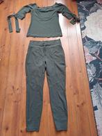 Pak set broek shirt studio anneloes maat  m l groen travelst, Ophalen of Verzenden, Zo goed als nieuw, Maat 38/40 (M), Groen