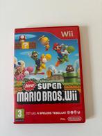 New Super Mario Bros. Wii, Spelcomputers en Games, Games | Nintendo Wii, Gebruikt, Eén computer, Ophalen of Verzenden, Platform