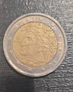 2 euromunt uit 2002 Italië Dante Zeldzaam, Ophalen of Verzenden, Italië, 2 euro