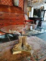 hollywood regency bronze delphin table, Ophalen of Verzenden
