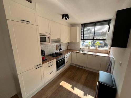 Complete keuken wit, Huis en Inrichting, Keuken | Complete keukens, Gebruikt, Hoekkeuken, Wit, Hout, Ophalen