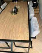 Eetkamertafel, Huis en Inrichting, Tafels | Eettafels, Ophalen, Gebruikt, 200 cm of meer, 50 tot 100 cm