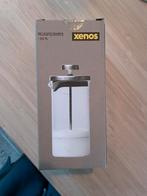 Glazen melkopschuimer Xenos nieuw in doos, Ophalen of Verzenden, Nieuw
