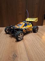 1/10 bestuurbare nitro buggy, Hobby en Vrije tijd, Gebruikt, Auto offroad, Ophalen of Verzenden, Schaal 1:10