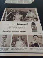 Advertentie van Nutricia Chocomel fantastisch 1957, Verzamelen, Merken en Reclamevoorwerpen, Ophalen of Verzenden, Zo goed als nieuw