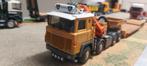 Scania 141 zwaartansport trekker conrad met euro dieplader, Hobby en Vrije tijd, Modelauto's | 1:50, Ophalen of Verzenden, Zo goed als nieuw