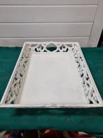 dienblad van hout met bewerkte rand, Ophalen of Verzenden, 'T Olde Gre-j, Info@toldegrej.nl, Endepoelstraat 20f Didam