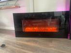 Sfeerhaard Living Flame Met verwarming, Huis en Inrichting, Haarden, Ophalen, Zo goed als nieuw, Inbouwhaard, Elektrische haard