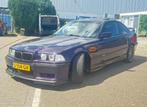 Te koop: ZEER NETTE BMW 323i Coupé – 6 cilinder – Klassieker, Auto's, BMW, 2500 cc, Achterwielaandrijving, Zwart, Leder en Stof