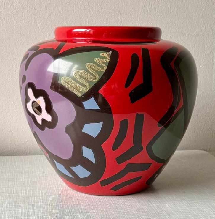 Lampenvoet vaas pot Pied de lampe de Pierre Casenove, Antiek en Kunst, Antiek | Vazen, Ophalen of Verzenden