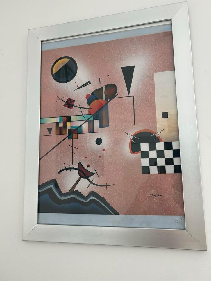 Abstract Schilderij 'William', Antiek en Kunst, Kunst | Schilderijen | Abstract, Ophalen