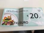 Douglas dinerbon twv 20 euro, Tickets en Kaartjes, Kortingsbon, Overige typen, Twee personen