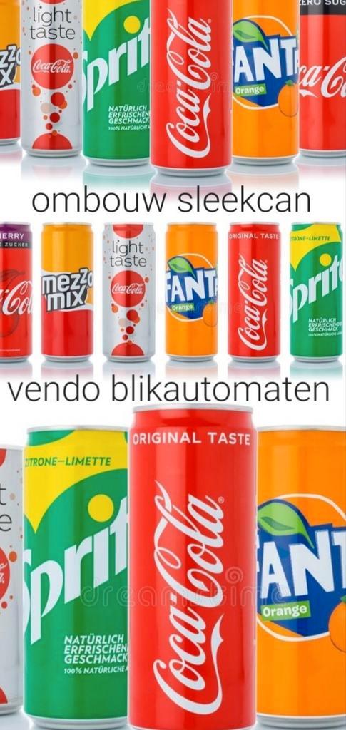 Ombouwen Frisdrank automaat nieuwe sleekcans coca cola, Verzamelen, Automaten | Overige, Nieuw, Ophalen of Verzenden