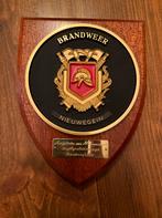 Brandweer schildje Nieuwegein, Verzamelen, Ophalen of Verzenden